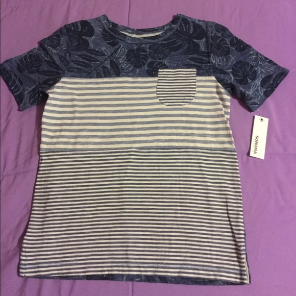 Boys Sonoma striped pocket tee - Picture 3 of 5